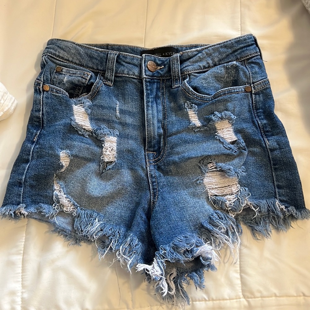 Kendall and Kylie Jean Shorts